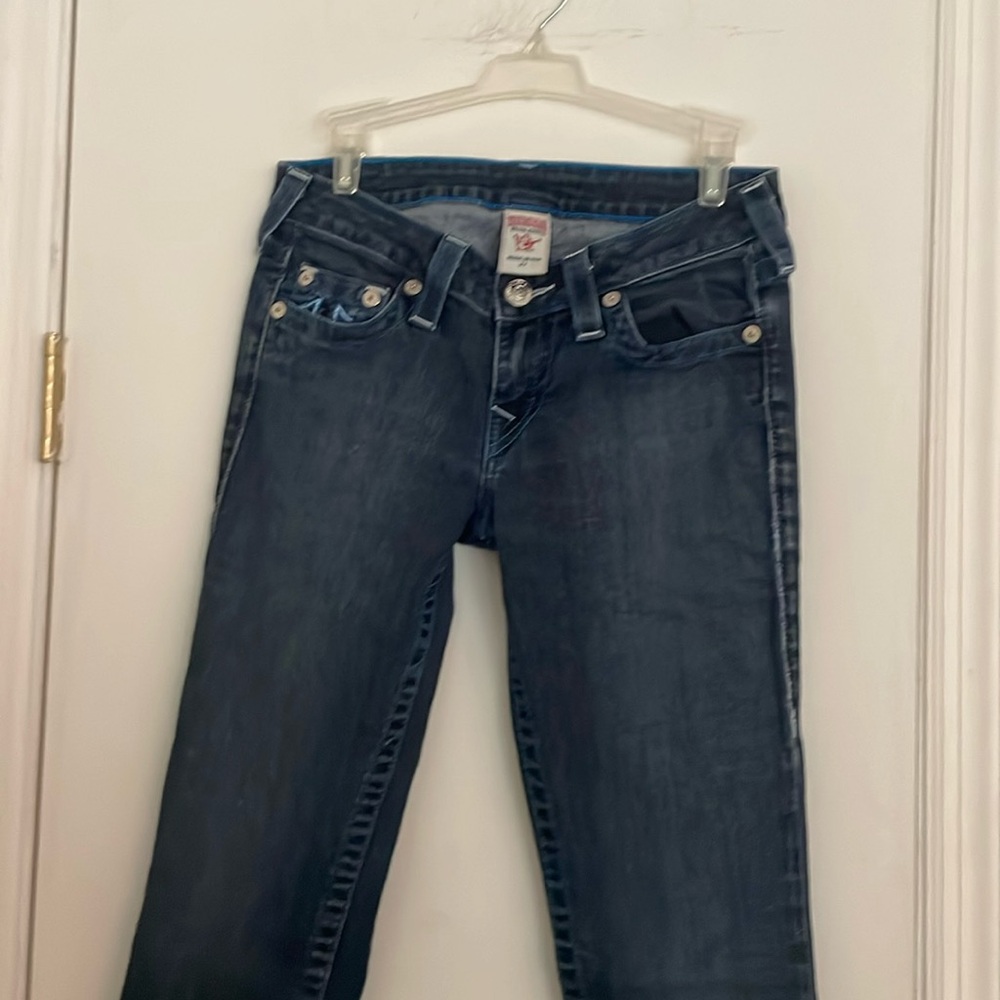 True Religion boot cut size 27 blue jeans